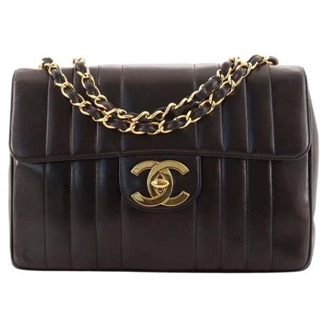 chanel vertical jumbo flap|Chanel jumbo flap bag vintage.